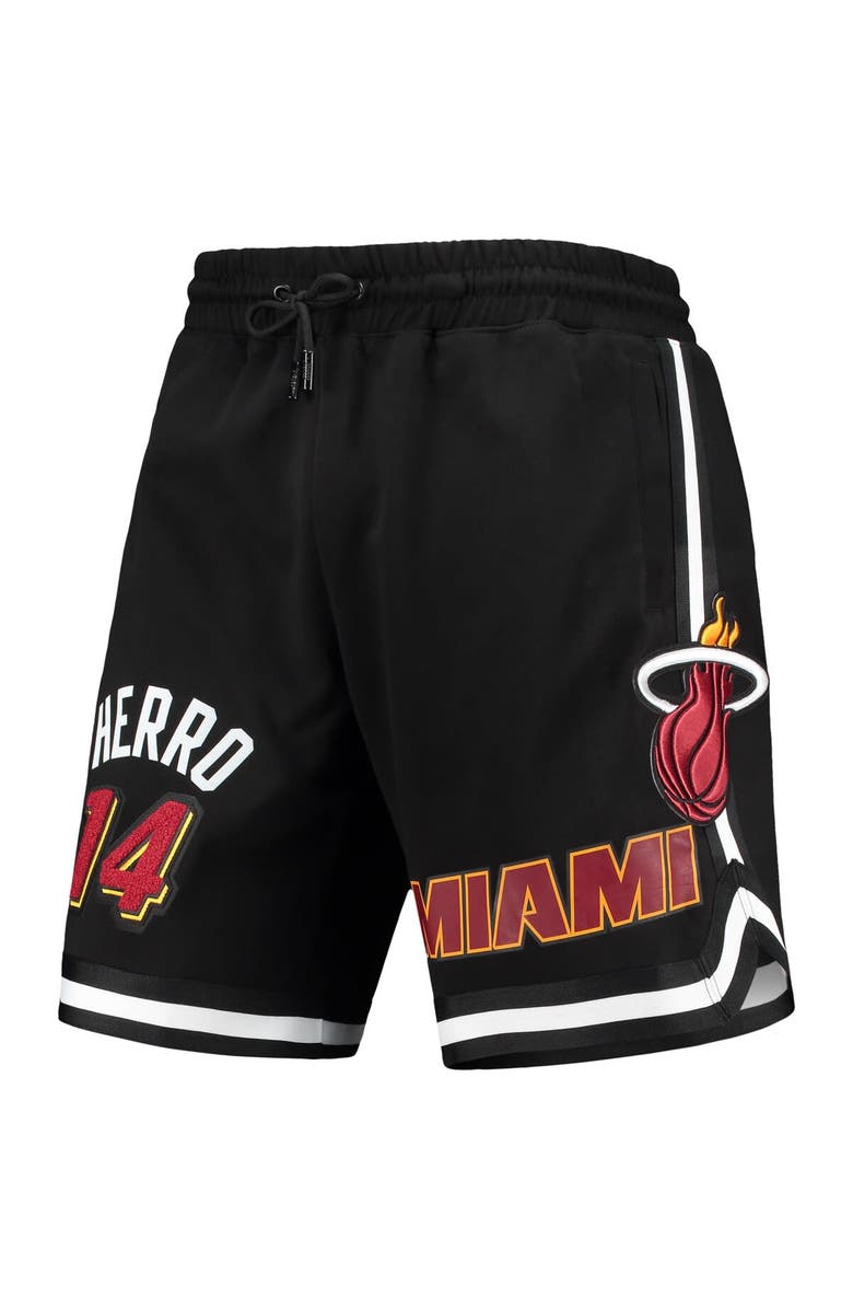 PRO STANDARD Men's Pro Standard Tyler Herro Black Miami Heat Team Player Shorts, Alternate, color, 
