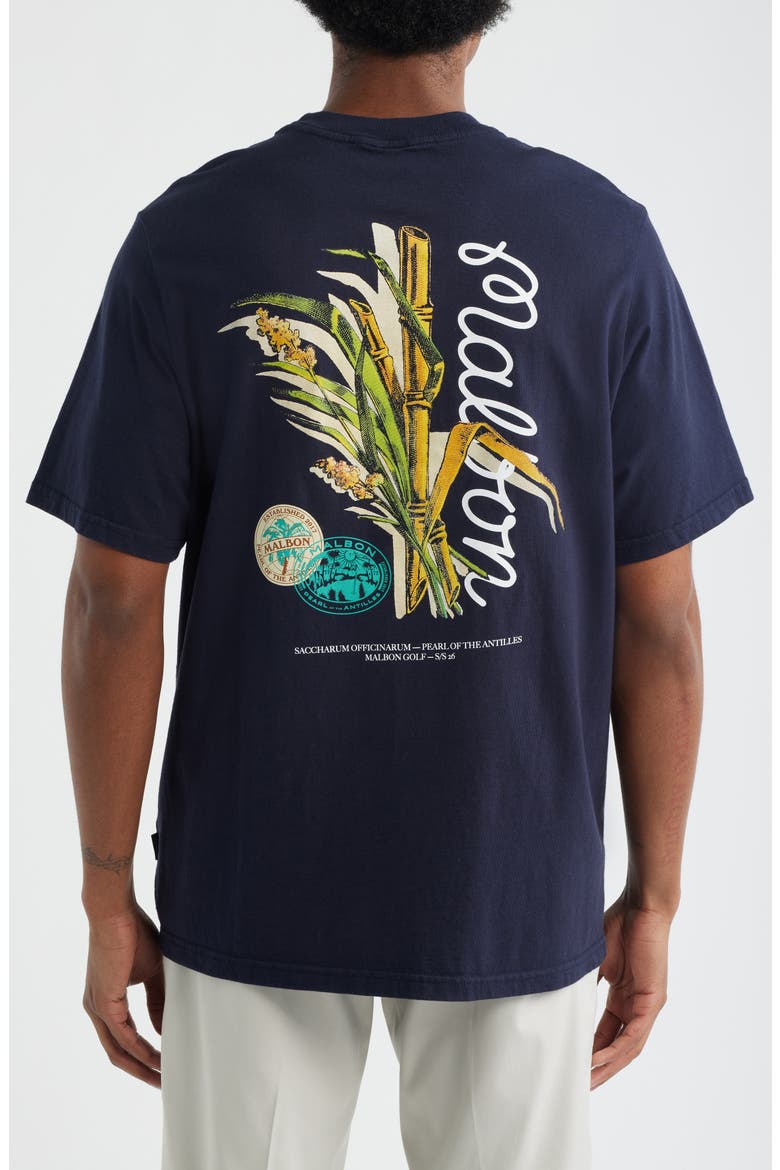 Bermuda Origin Graphic T-Shirt, Alternate, color, MIDNIGHT