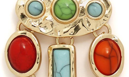 Petit Moments Dusk Statement Drop Earrings In Multi