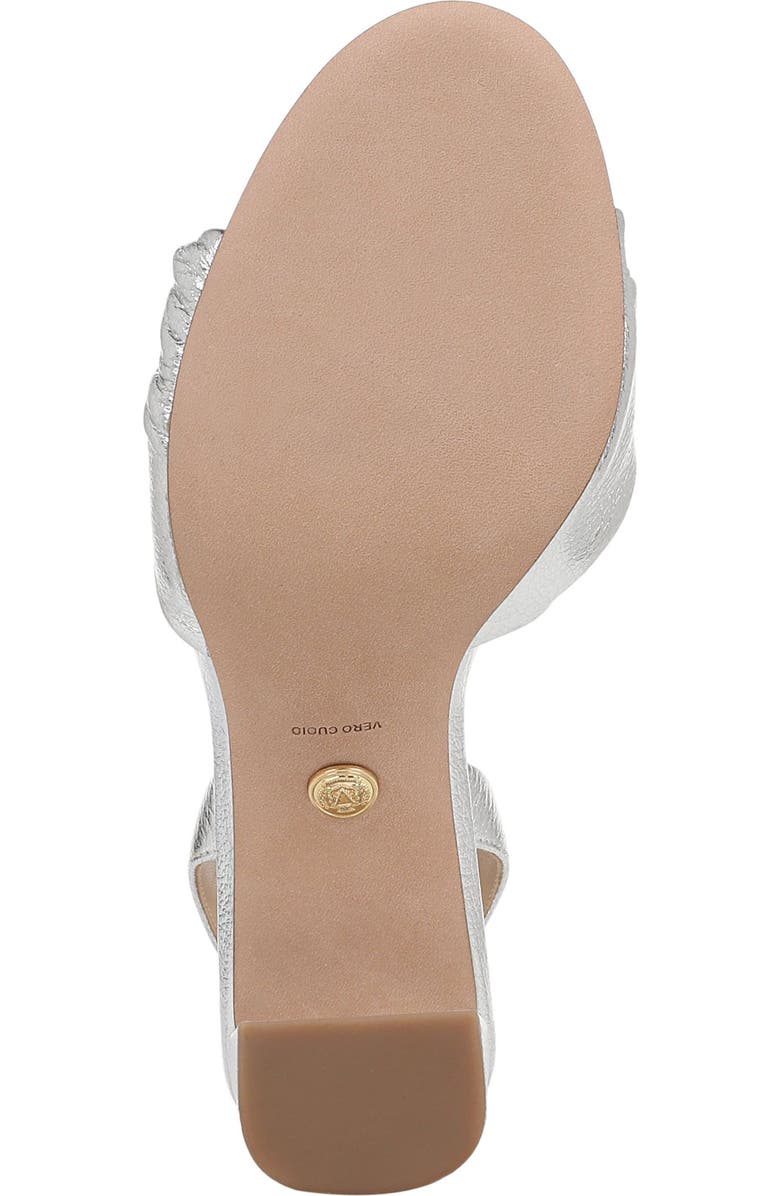 Veronica Beard Tullia Slingback Sandal, Alternate, color, Silver