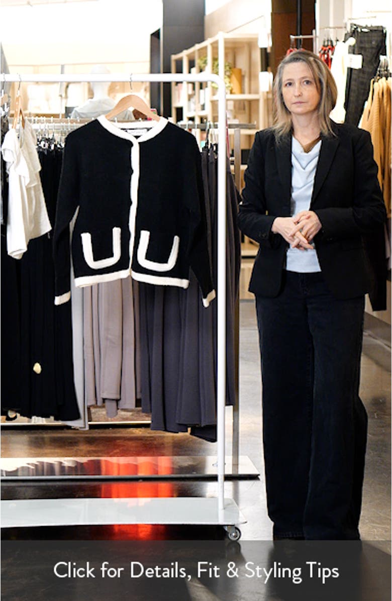 Orabelle Contrast Cardigan, sales video thumbnail