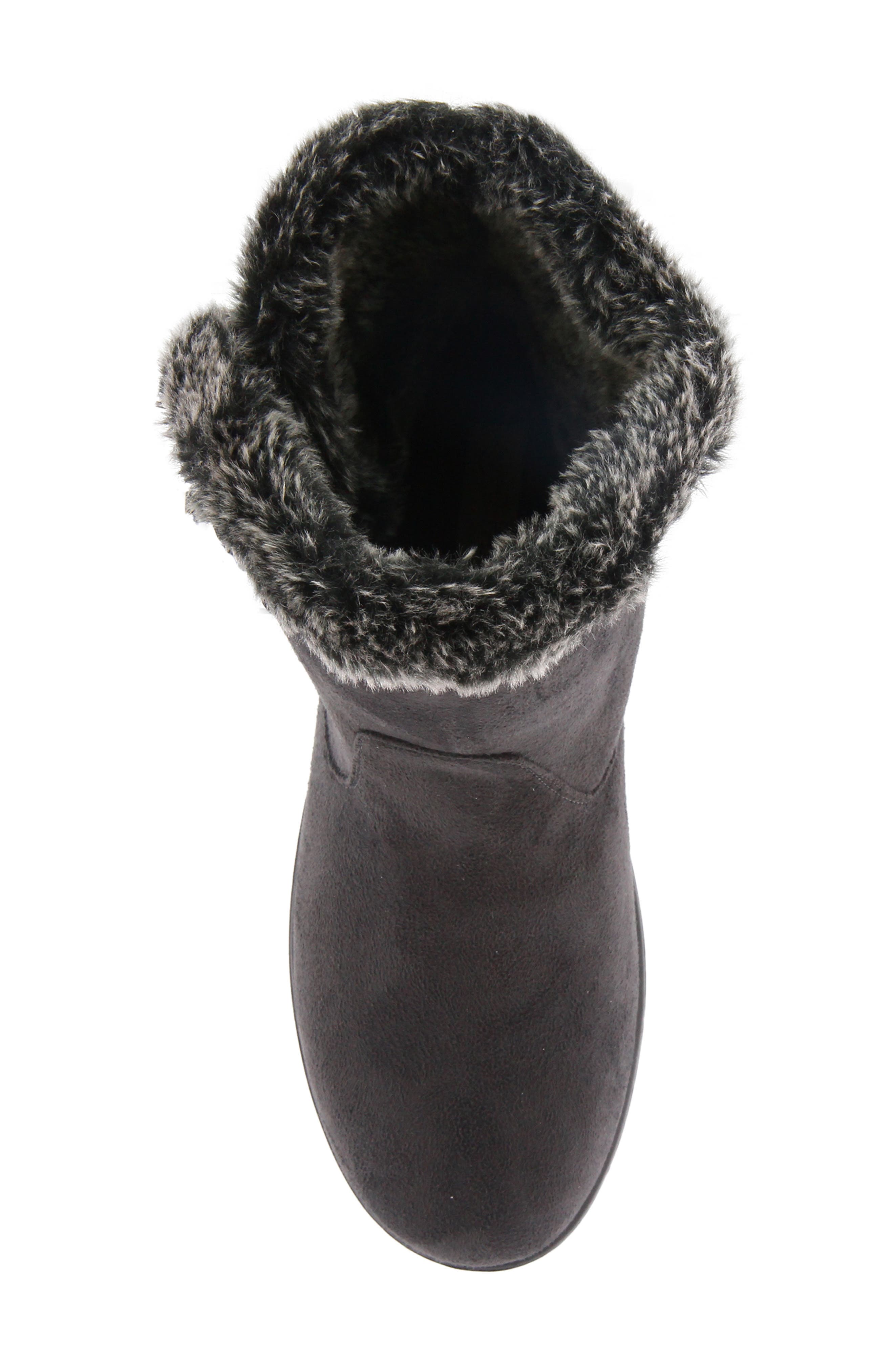 Spring Step Jodly Faux Fur Boot, Alternate, color, 