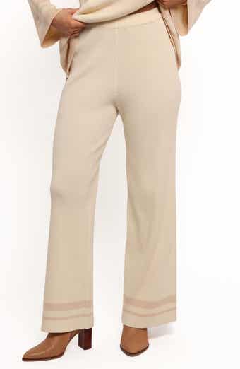 Petal & Pup Lowell Stripe Wide Leg Rib Pants