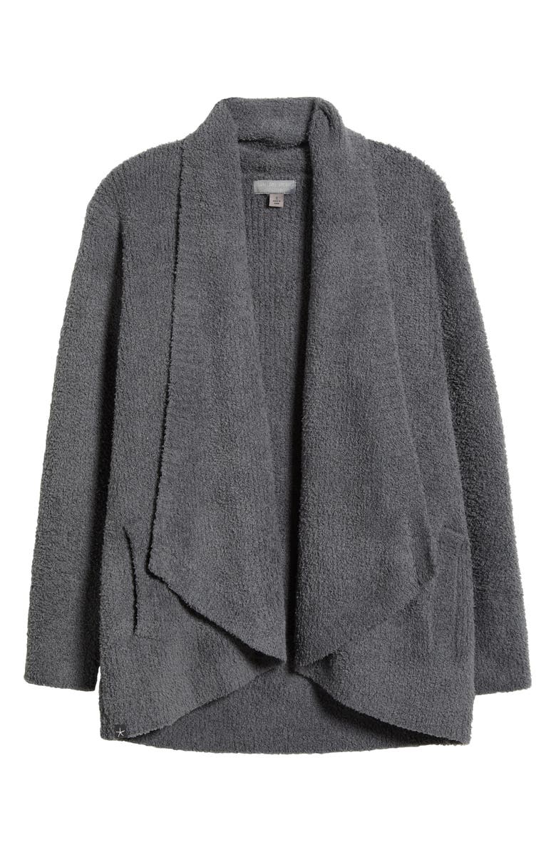 Barefoot Dreams<sup>®</sup> Cozy Chic<sup>®</sup> Shawl Collar Rib Cardigan, Alternate, color, Anchor