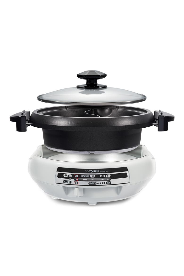 Gourmet d'Expert®Electric Skillet, Main, color, WHITE