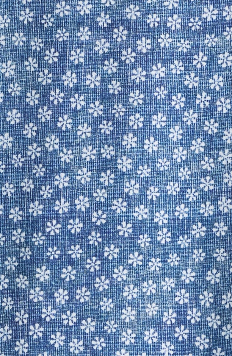 BOSS Roan Ken Short Sleeve Button-Up Shirt, Alternate, color, Dark Blue