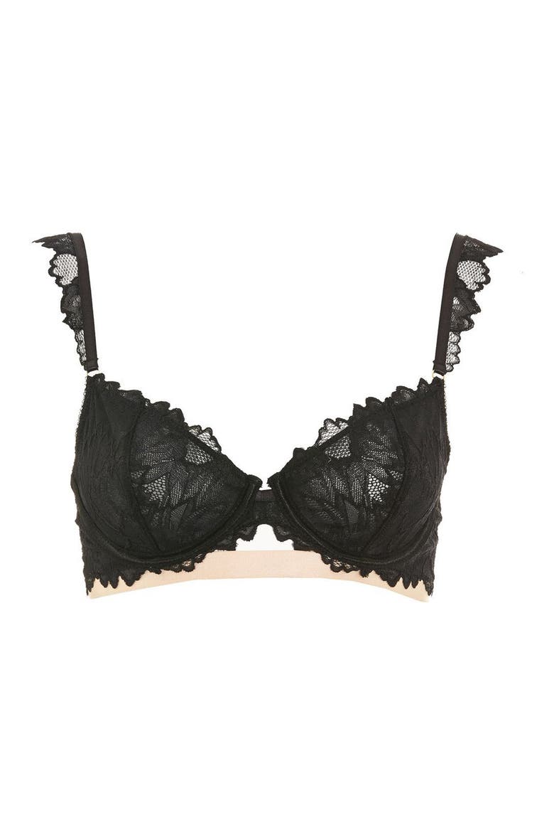 Verena Lace Underwire Bra, Alternate, color, BLACK MULTI