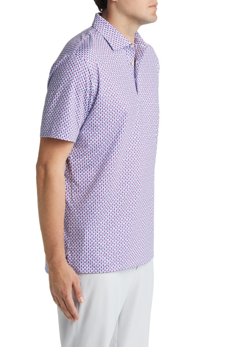 Peter Millar Piña Skullada Performance Jersey Polo, Alternate, color, 