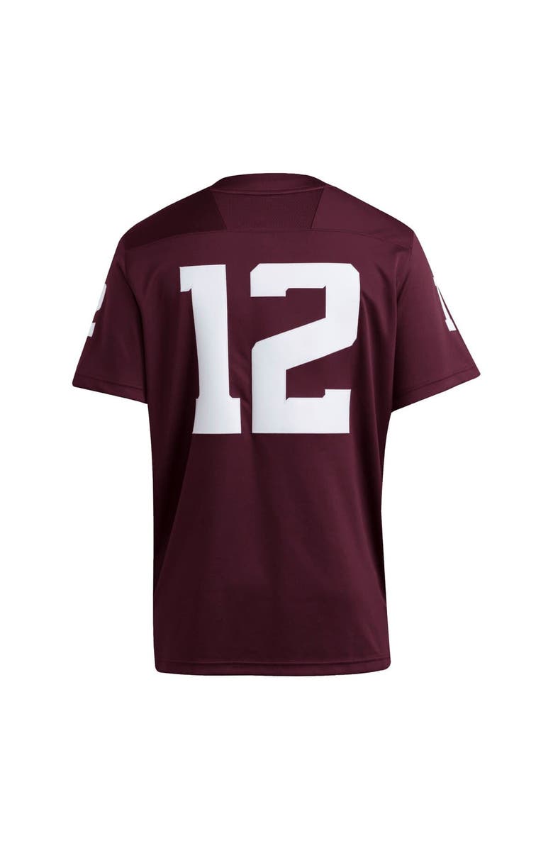 adidas Men's adidas #12 Maroon Texas A&M Aggies Premier Jersey, Alternate, color, Maroon
