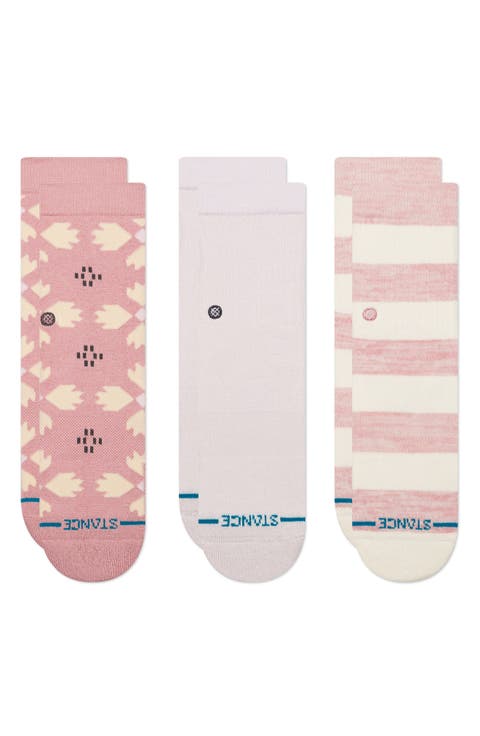 Kids' Quinn 3-Pack Socks