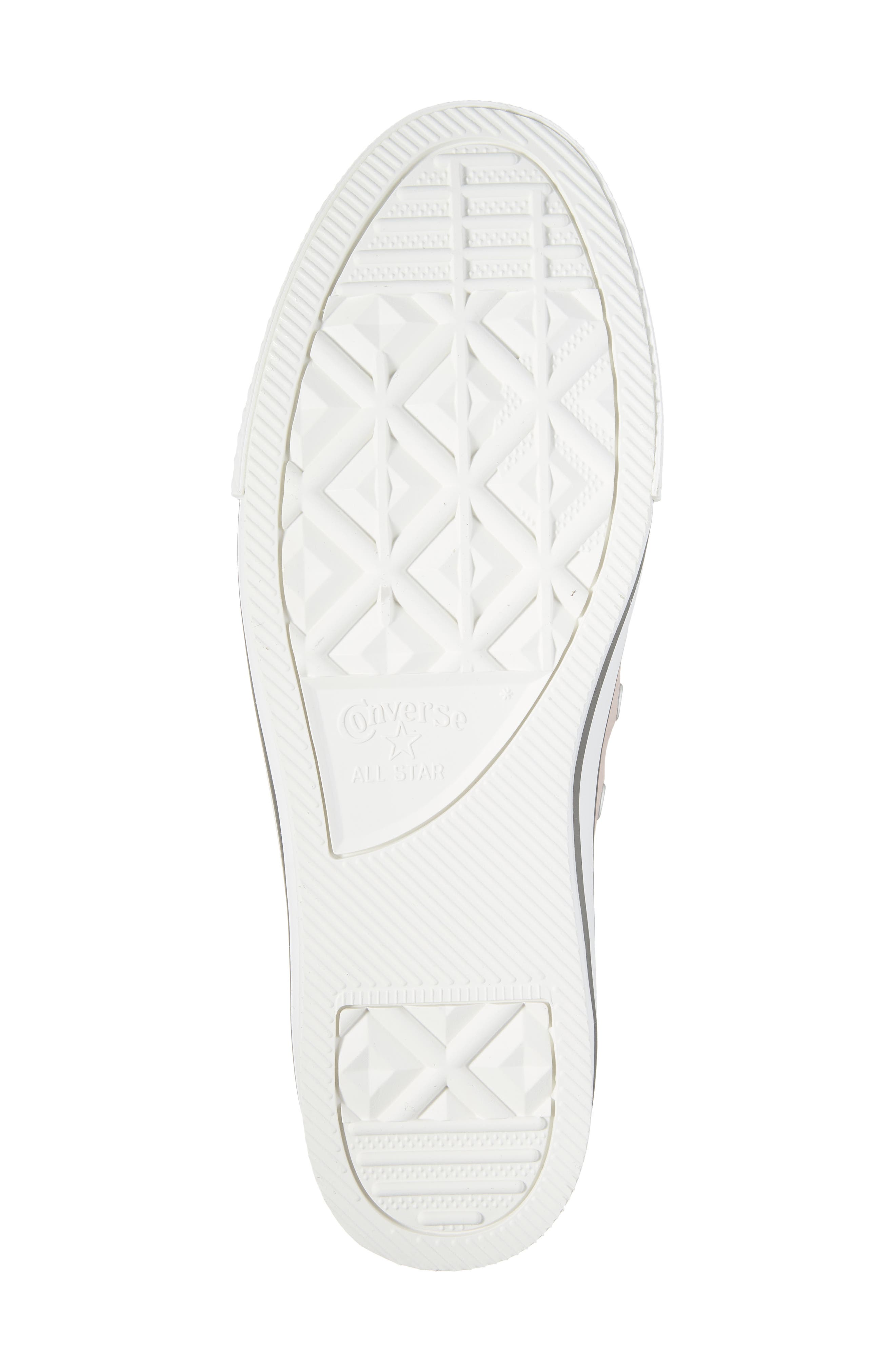 Converse Kids' Chuck Taylor<sup>®</sup> All Star<sup>®</sup> Eva Lift Faux Fur Lined High Top Sneaker, Alternate, color, 