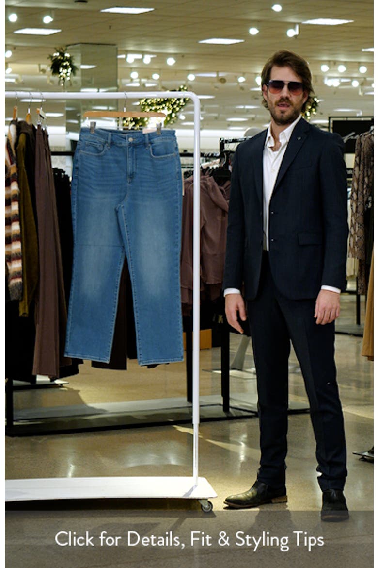 Marilyn High Waist Ankle Straight Leg Jeans video