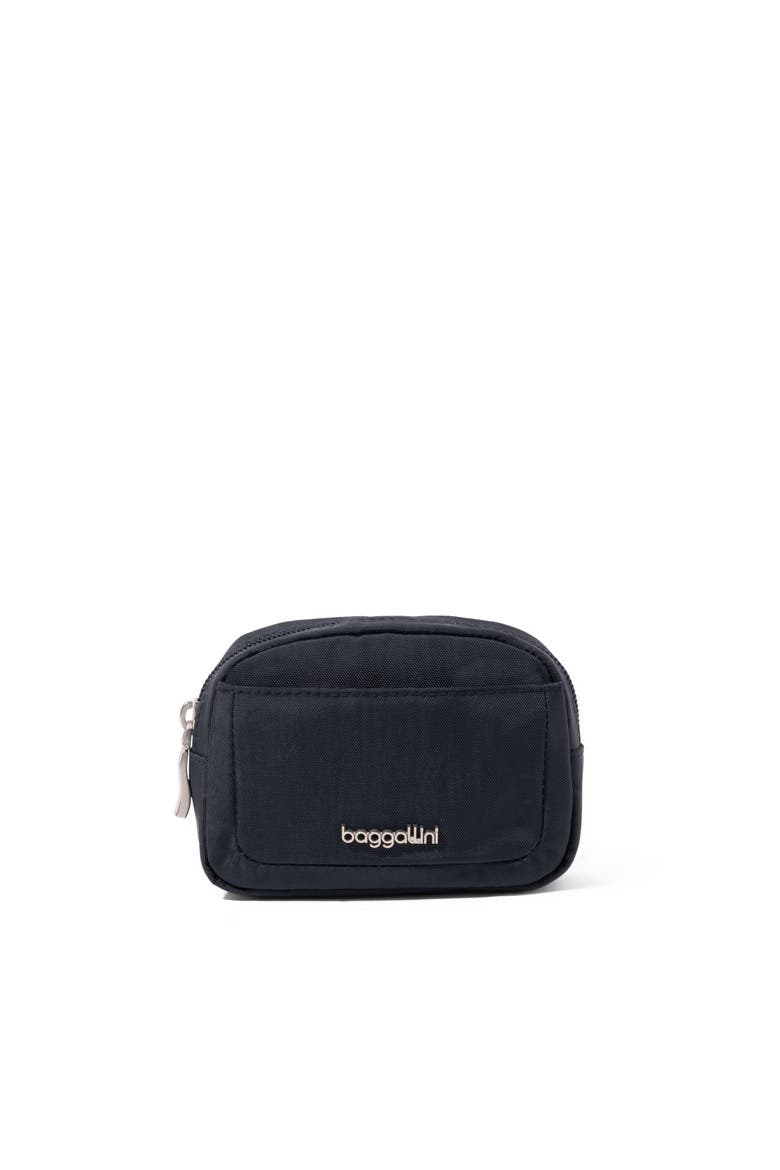 Mini Pocket Cosmetic Bag, Main, color, French Navy
