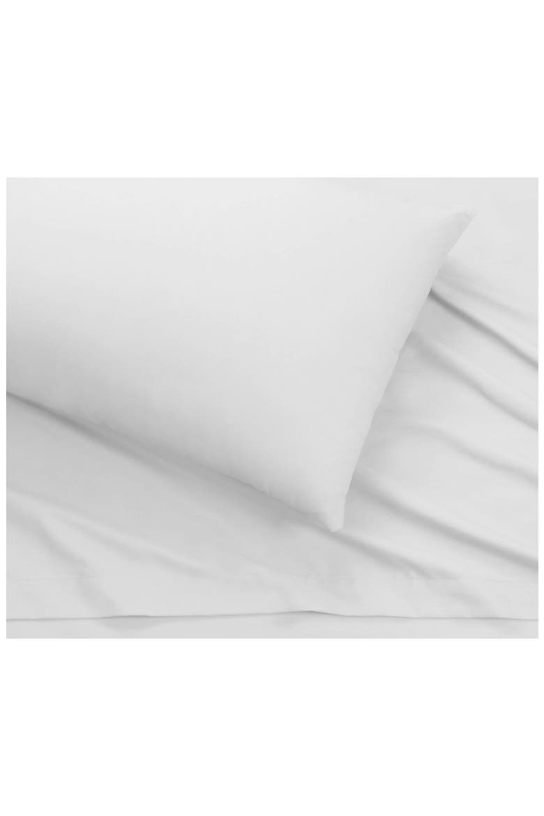 225 Thread Count Sheet Set, Alternate, color, WHITE