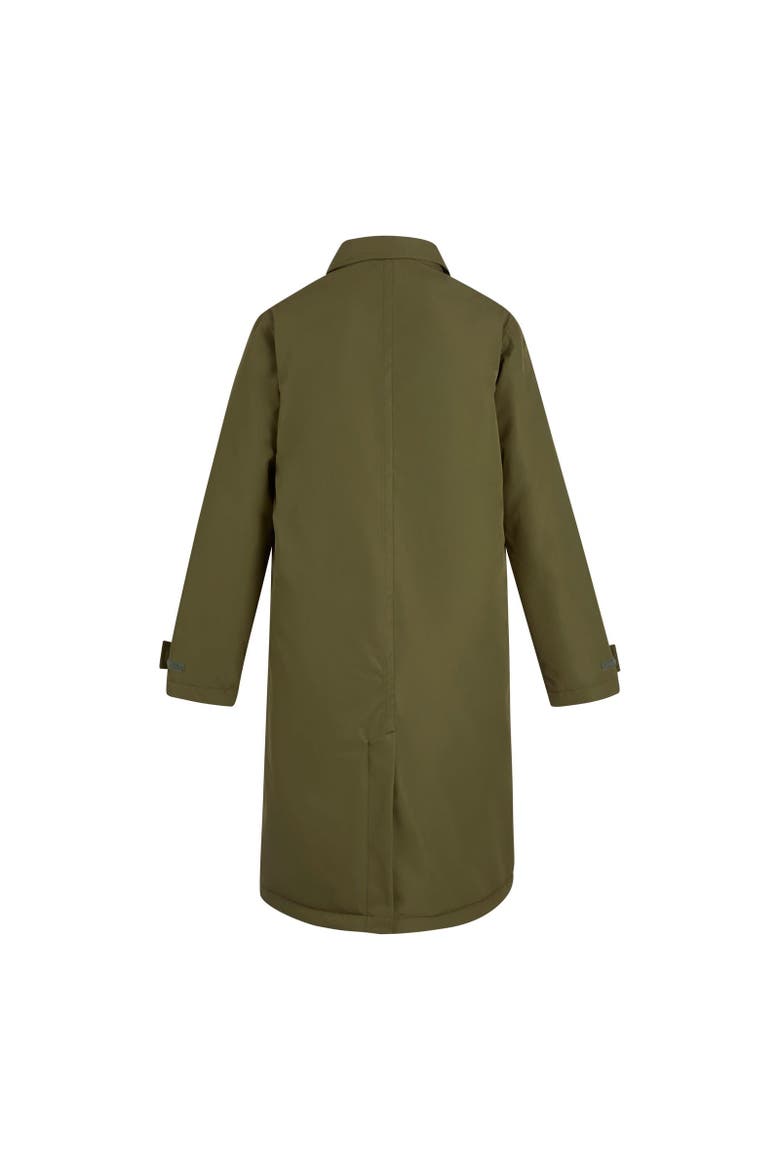 Orla Kiely Mac Waterproof Jacket, Alternate, color, Military Green and Blue