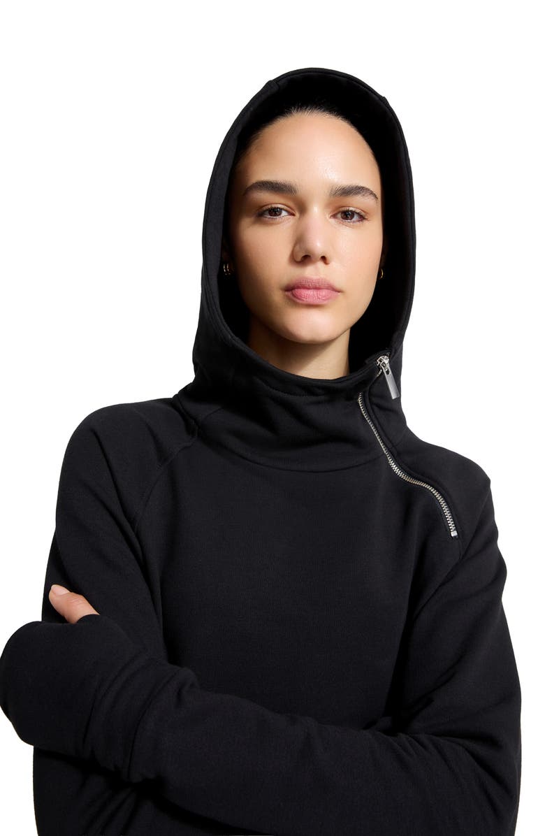 Marcella Tompkins Long Sleeve Hoodie Maxi Dress, Alternate, color, 