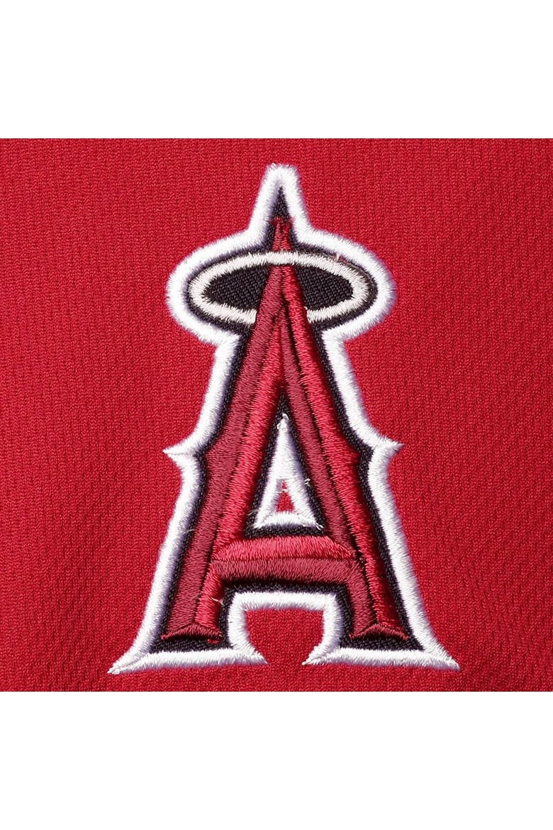 Men's Red Los Angeles Angels Big & Tall Mesh Shorts, Alternate, color, Red