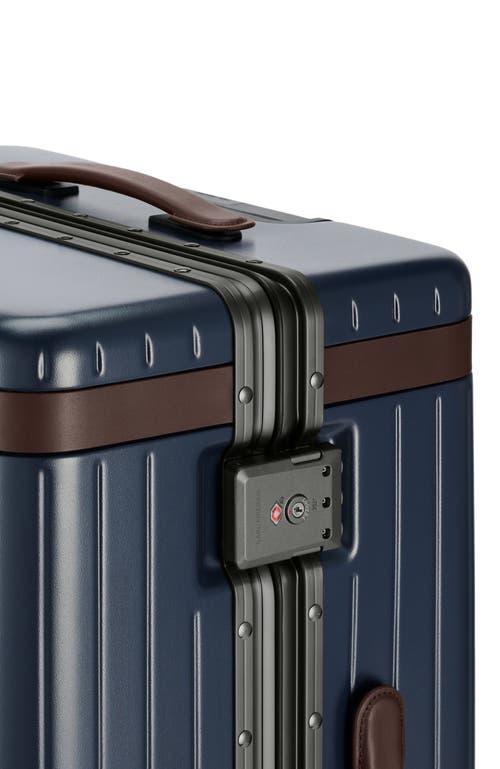 Carl Friedrik The Check-in Suitcase In Blue