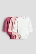 H&M 3-pack Cotton Bodysuits