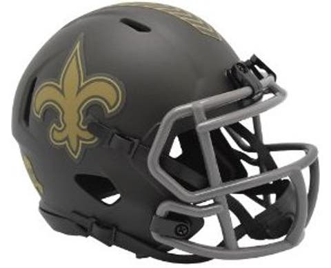 New Orleans Saints 2025 Salute to Service Mini NFL Football Helmet