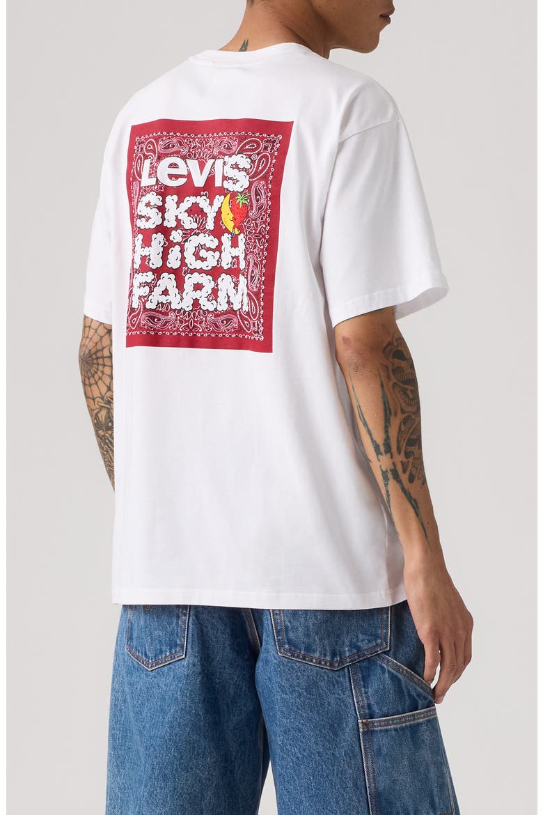 x Sky High Farm Goods Oversize Pocket Graphic T-Shirt, Alternate, color, X SHFU CLOUD S BLACK
