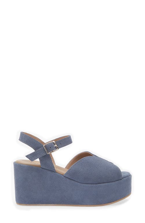 Cordani Jenna Platform Wedge Sandal In Blue