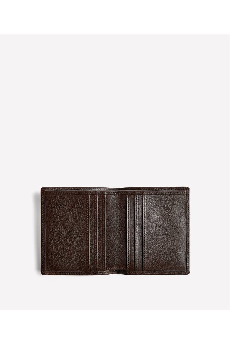Compact Wallet No. 397, Alternate, color, Vintage Walnut Leather