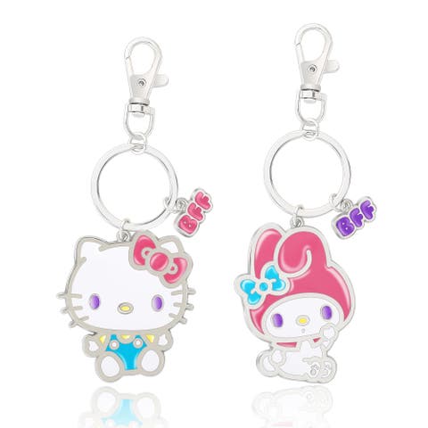 BFF Keychain, Hello Kitty and My Melody, Set of 2