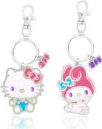 Hello Kitty BFF Keychain, Hello Kitty and My Melody, Set of 2