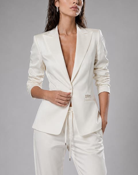 Cady Cargo Fit Blazer Women