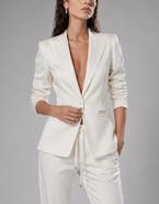 PHILIPP PLEIN Cady Cargo Fit Blazer Women
