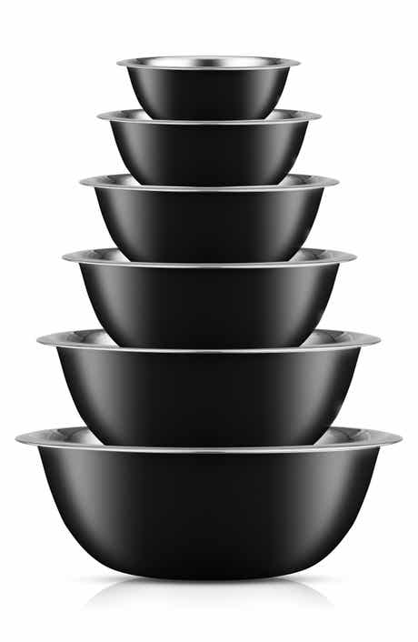 JoyJolt Stainless Steel Mixing Bowls - Set of 6