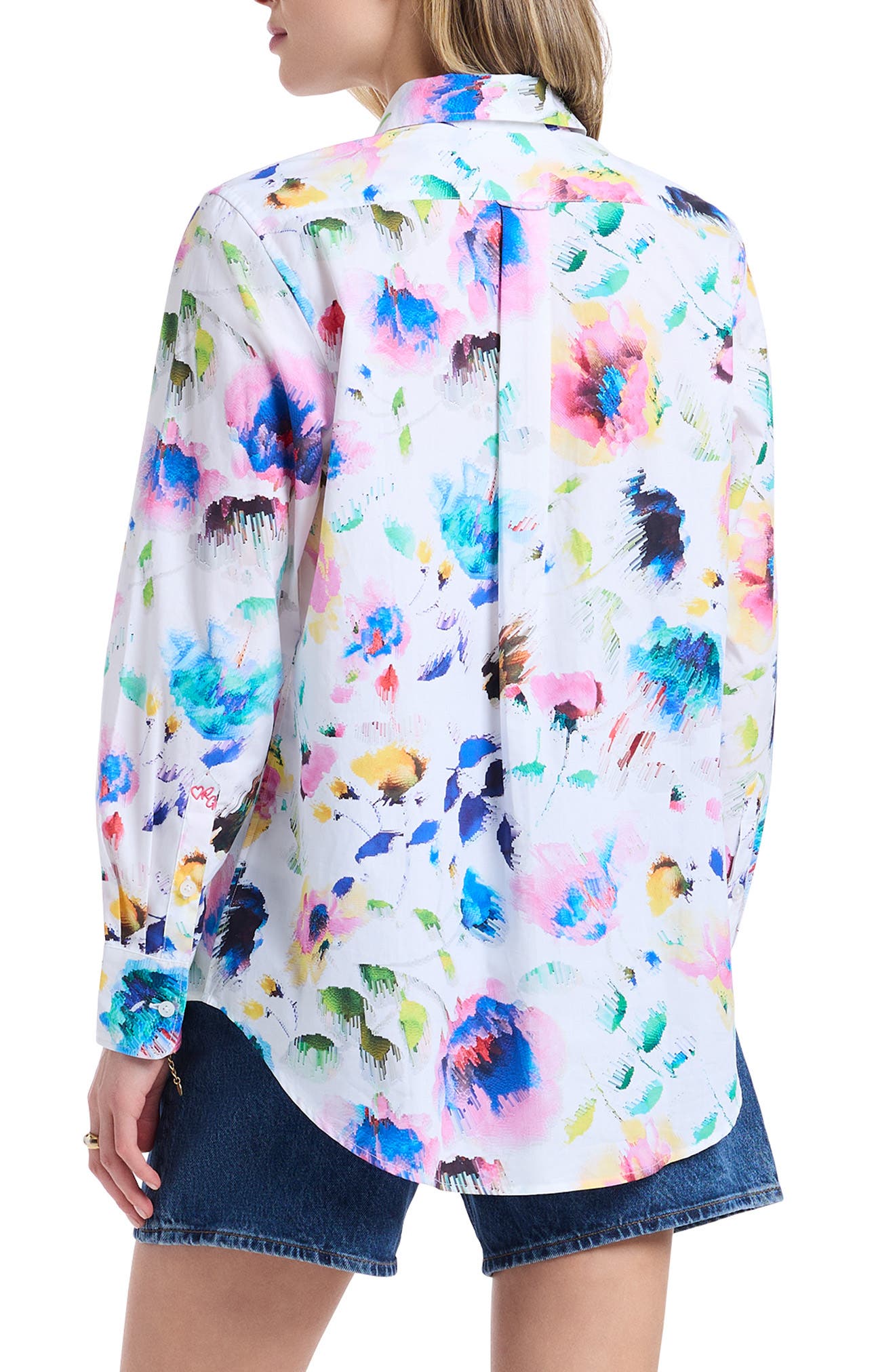 Carrie Long Sleeve Woven Shirt - image 2