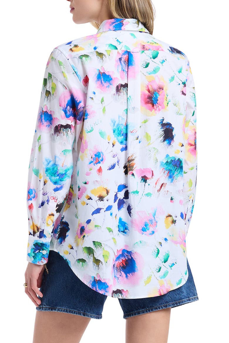 Carrie Long Sleeve Woven Shirt, Alternate, color, MULTI