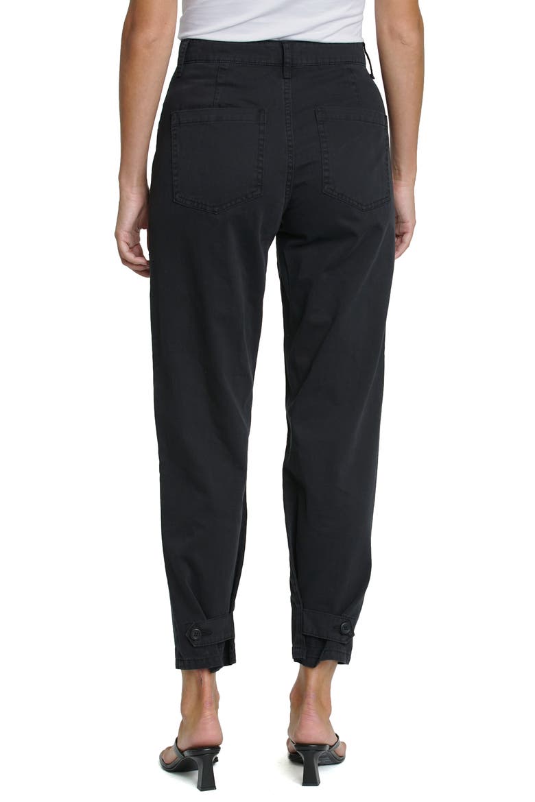 Tammy High Waist Trousers, Alternate, color, FADE TO BLACK