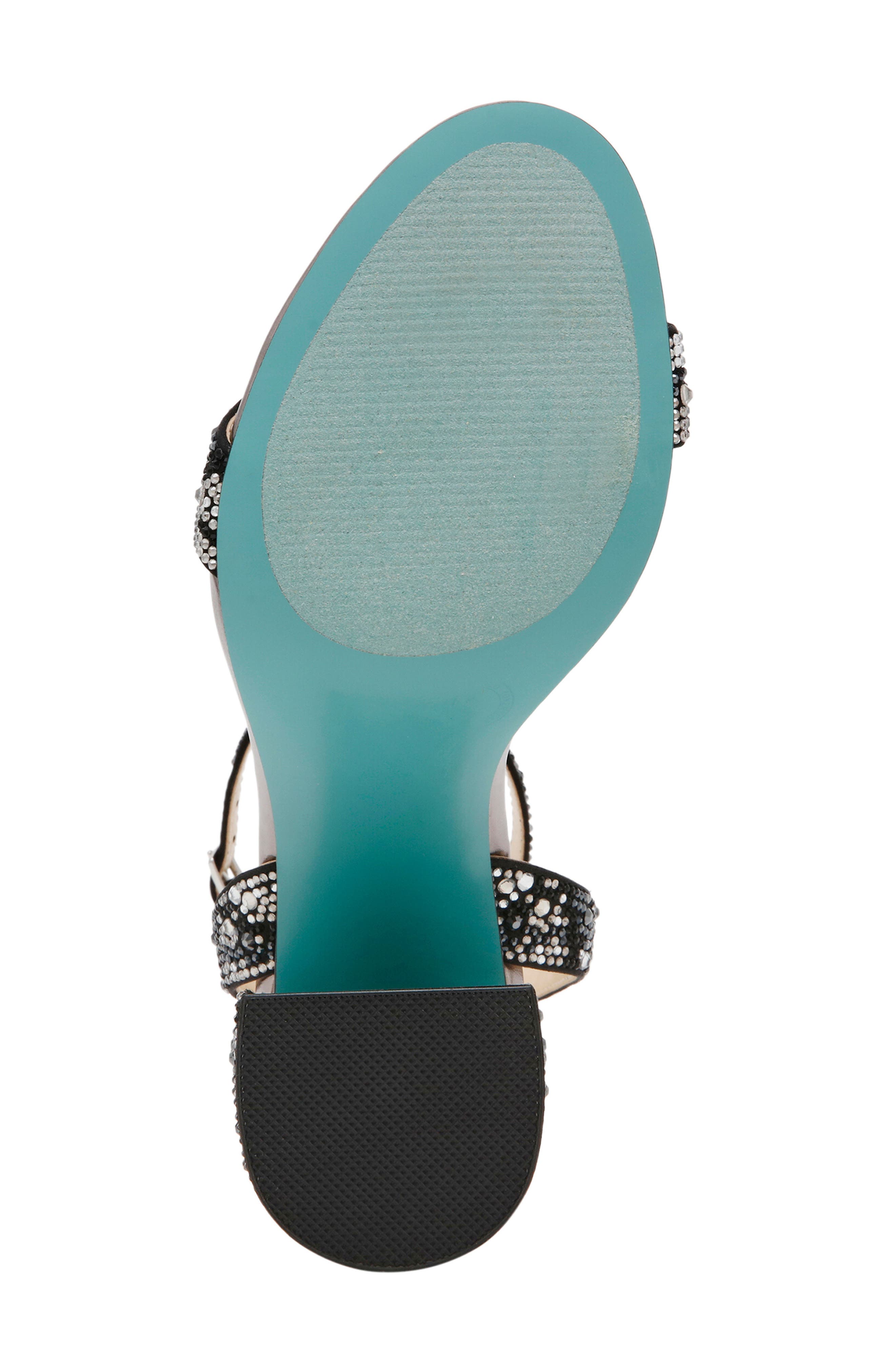 Betsey Johnson Jet Ankle Strap Sandal, Alternate, color, 