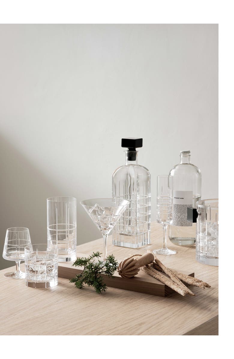 Orrefors Set of 4 'Street' Old Fashioned Tumblers, Alternate, color, Clear