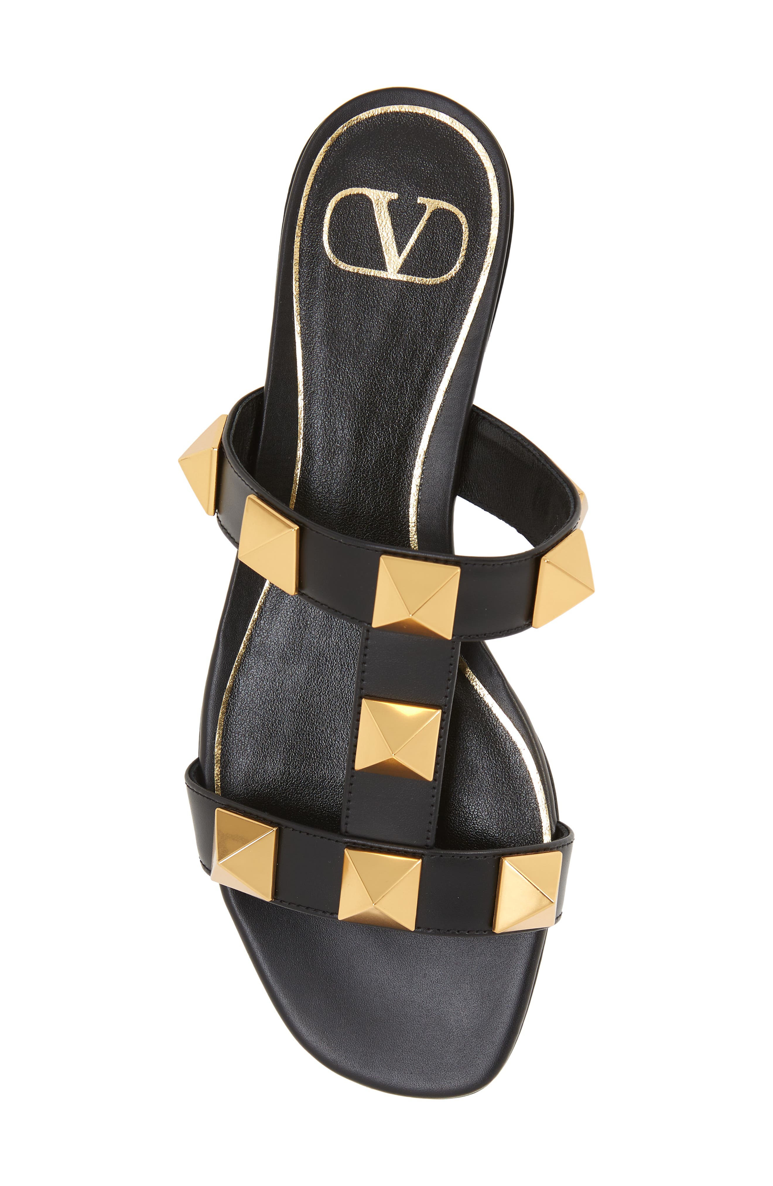 Valentino Garavani Roman Stud Sandal, Alternate, color, 