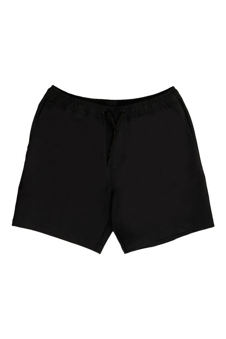 Hybrid Shorts, Main, color, BLACK