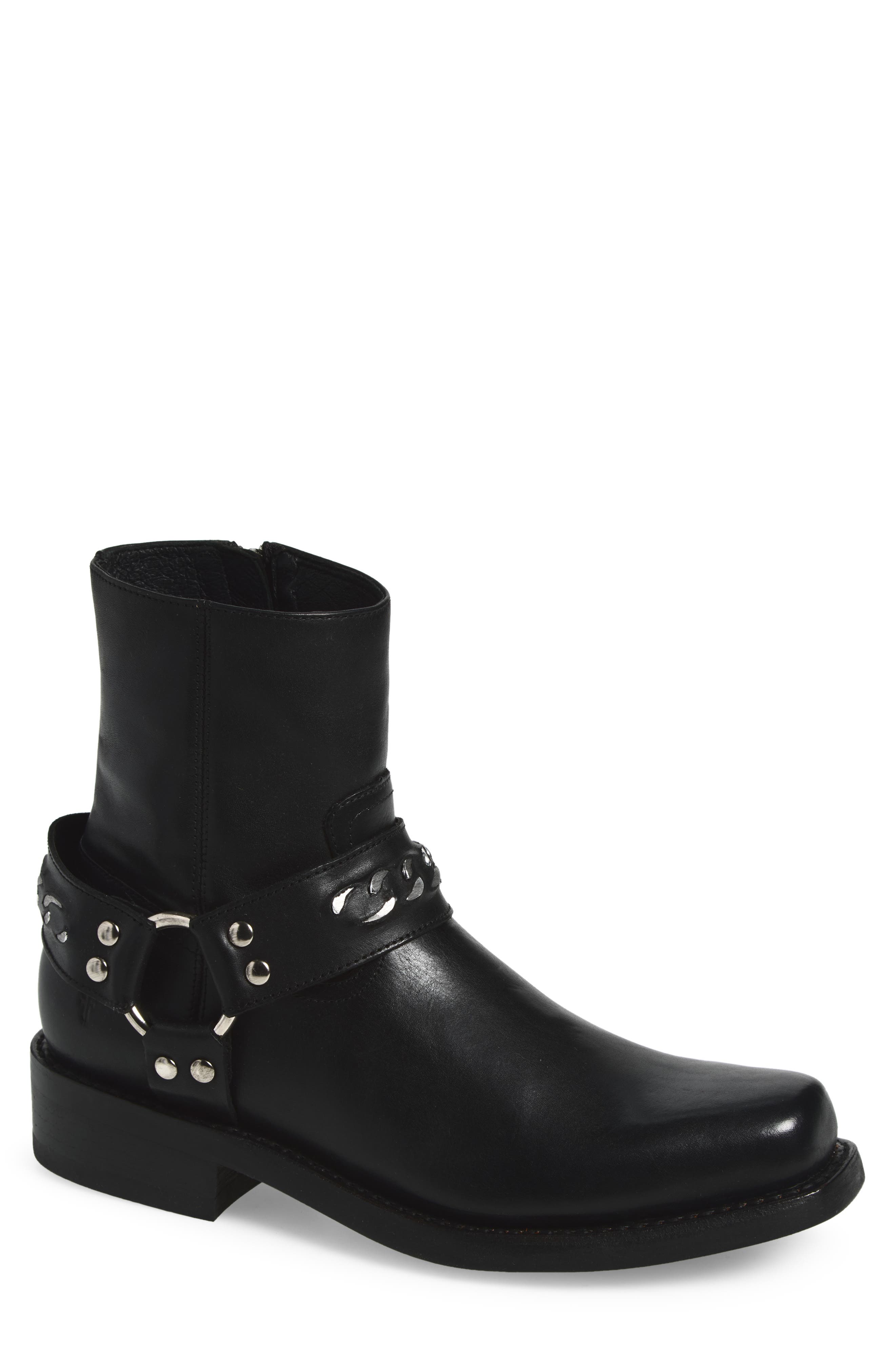 Conway Chain Harness Leather Boot