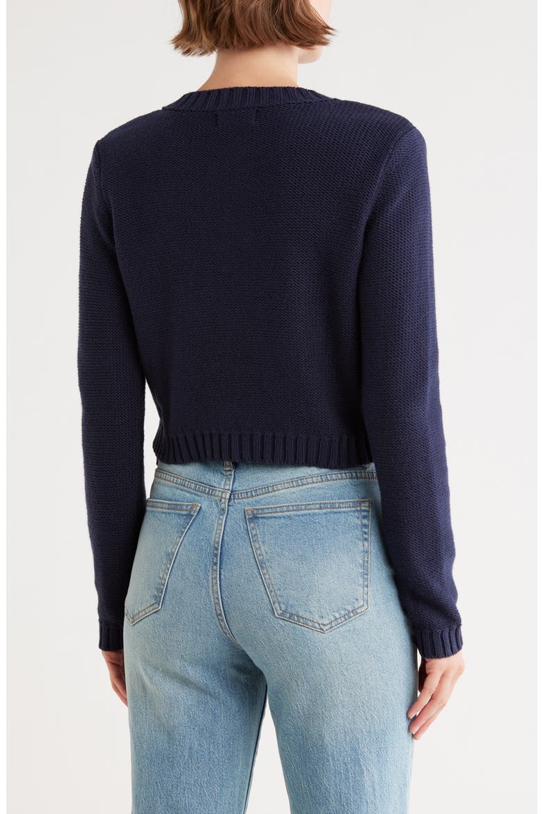 Pocket Cardigan, Alternate, color, NAVY