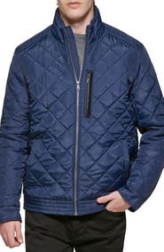 新作セール Cole Haan Quilted ダウンジャケット ミドル丈 Cole Haan Signature Quilted Jacket | Nordstrom