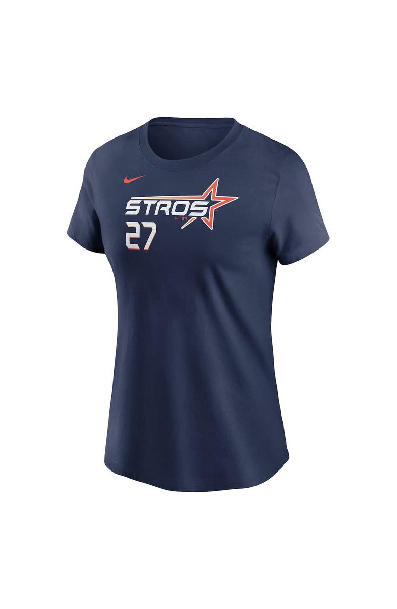 Nike Women's Nike Jose Altuve Navy Houston Astros 2025 City Connect Fuse Name & Number T-Shirt, Alternate, color, Navy