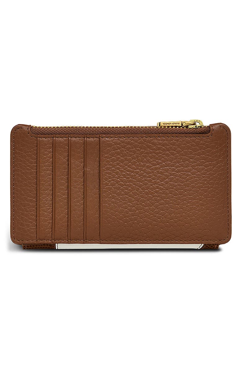 Radley Mountain Wanderers Medium Zip Wallet, Alternate, color, Saddle