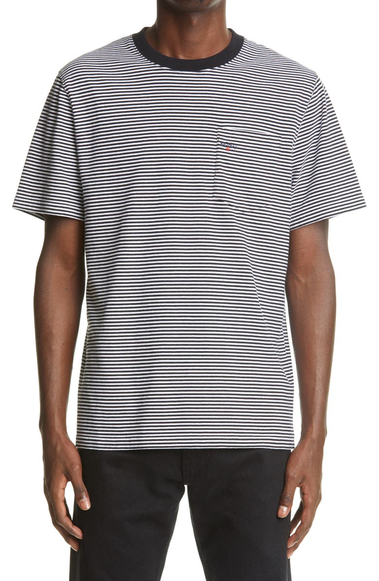 Noah Stripe Pocket T-Shirt, Alternate, color, 