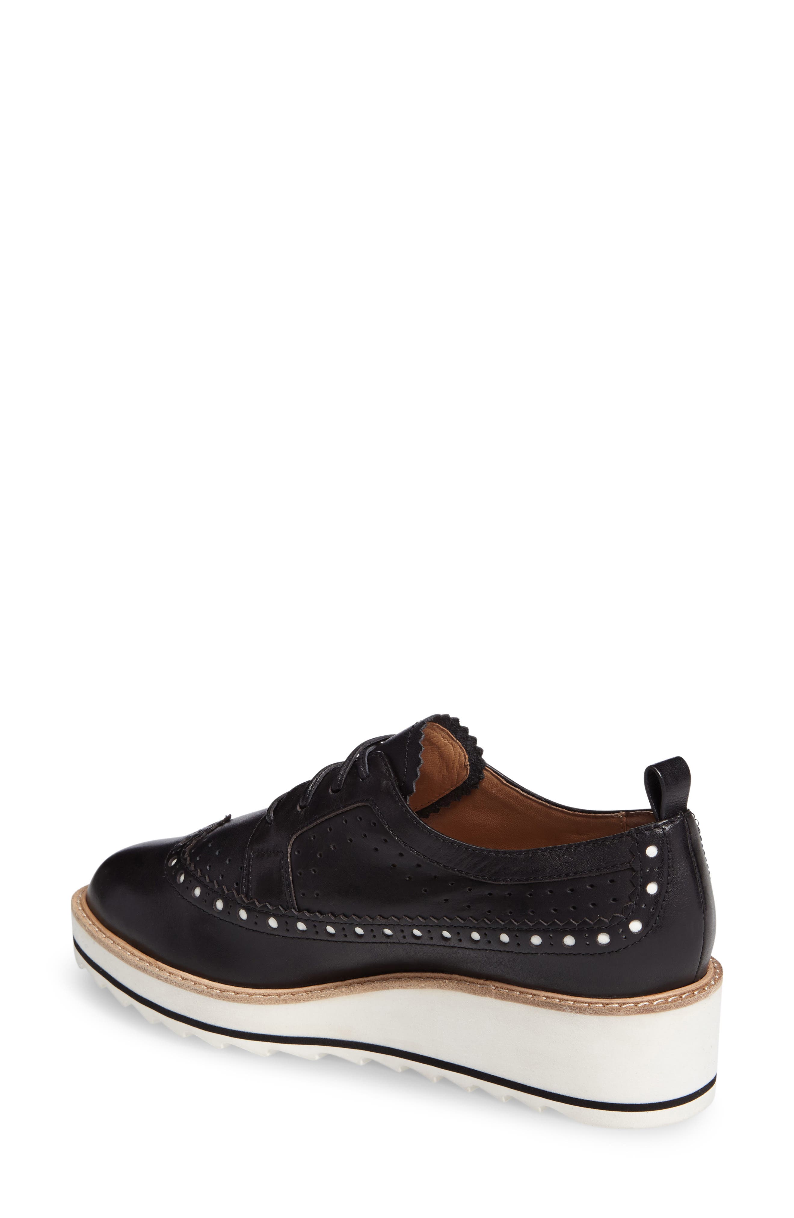 Linea Paolo Malti Platform Wedge Oxford, Alternate, color, 