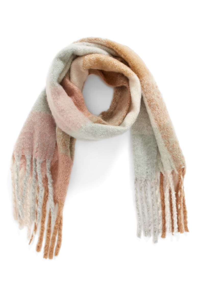 Paulina Scarf, Alternate, color, GREY MULTI