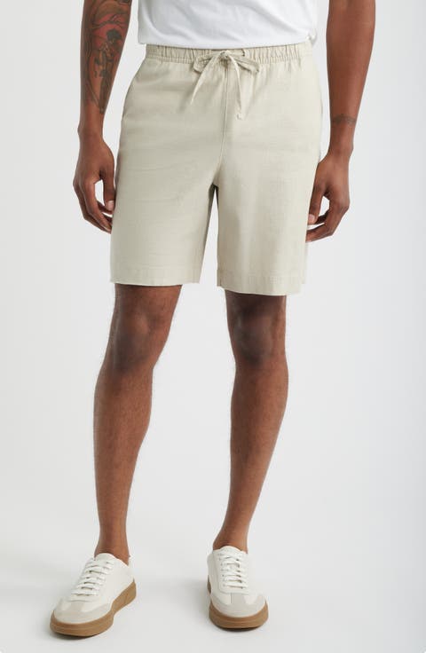 Linen Blend Shorts