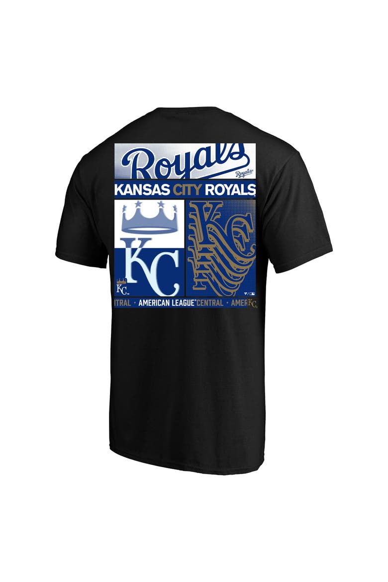 Men's Profile  Black Kansas City Royals Big & Tall Two-Sided Graphic T-Shirt, Alternate, color, Black