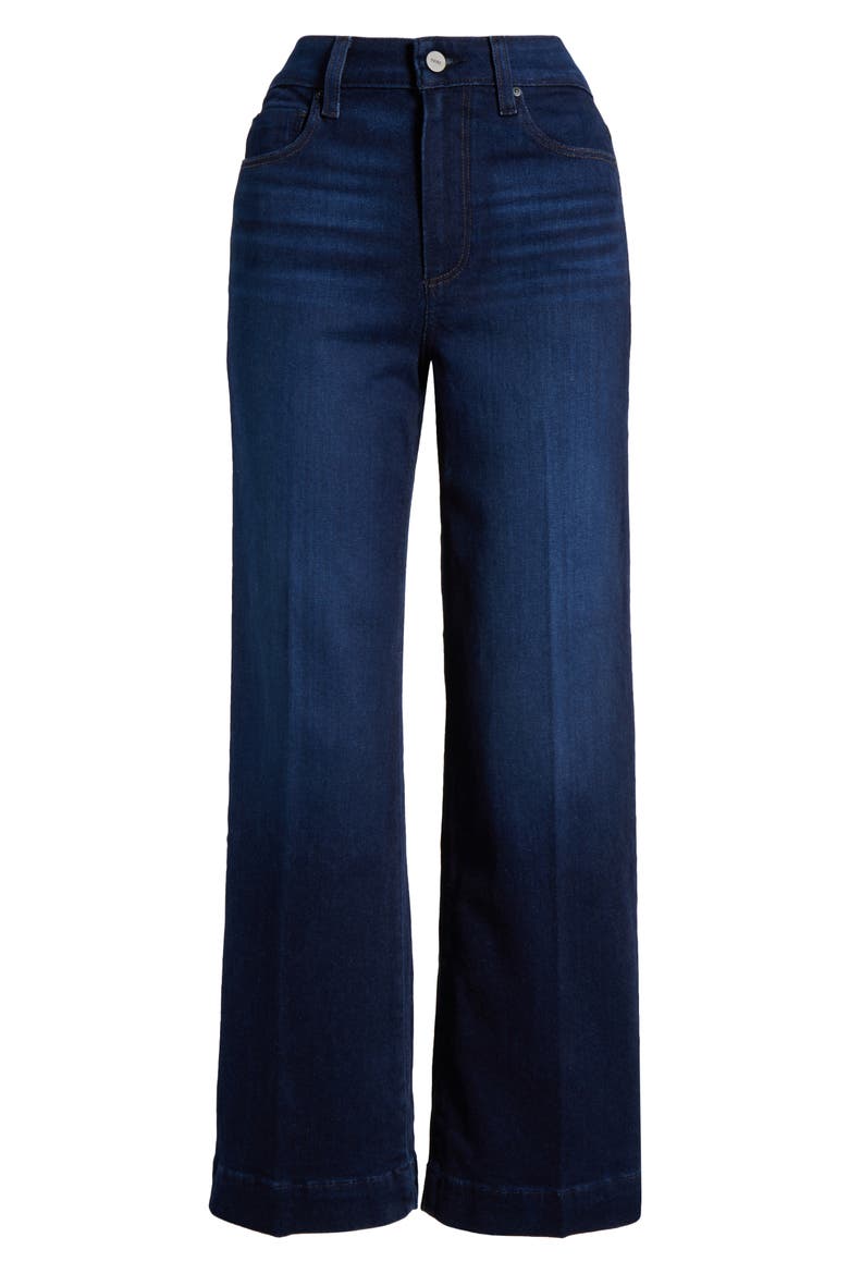 Anessa Wide Leg Jeans, Alternate, color, STARBOARD